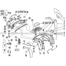 CARROSSERIE ARRIERE pour Hytrack All cylindrical All Years HY570STL EPS