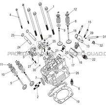 CULASSE pour Hytrack Toutes les cylindrées Toutes les années HY570STL EPS