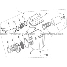 FILTRE A AIR pour Hytrack Toutes les cylindrées Toutes les années HY570STL EPS