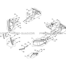 ECLAIRAGE pour Hytrack Toutes les cylindrées Toutes les années HY610 4x4