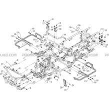 CHASSIS pour Hytrack Toutes les cylindrées Toutes les années HY610S