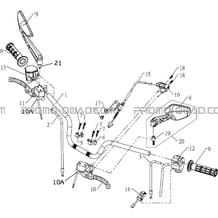 GUIDON pour Hytrack All cylindrical All Years HY610S