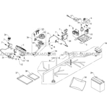 SYSTEME ELECTRIQUE pour Hytrack Toutes les cylindrées Toutes les années HY610S