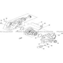 PONT AVANT DETAILLE 3 pour Hytrack Toutes les cylindrées Toutes les années HY610S