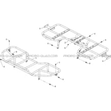 PORTE-BAGAGES pour Hytrack All cylindrical All Years HY610S