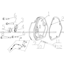 CARTER DE BV pour Hytrack Toutes les cylindrées Toutes les années HY710S