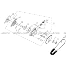 POMPE A HUILE pour Hytrack Toutes les cylindrées Toutes les années HY710S