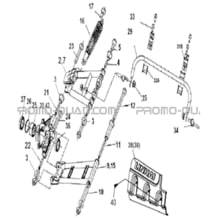 SUSPENSIONS ARRIERE pour Hytrack Toutes les cylindrées Toutes les années HY740STL