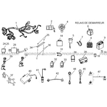 SYSTEME ELECTRIQUE pour Hytrack Toutes les cylindrées Toutes les années HY740STL