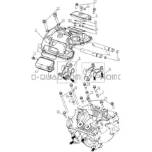 CACHE-CULBUTEURS pour Hytrack Toutes les cylindrées Toutes les années HY740STL