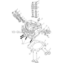 CULASSE pour Hytrack Toutes les cylindrées Toutes les années HY740STL