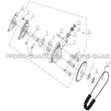 POMPE A HUILE pour Hytrack Toutes les cylindrées Toutes les années HY740STL