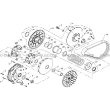 VARIATEUR   EMBRAYAGE pour Hytrack All cylindrical All Years HY800