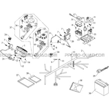 SYSTEME ELECTRIQUE pour Hytrack Toutes les cylindrées Toutes les années HY800