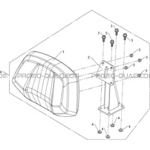 DOSSERET pour Hytrack Toutes les cylindrées Toutes les années HY800