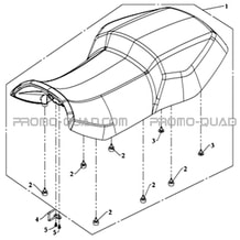 SELLE VERSION DE LUXE (EN OPTION) pour Hytrack All cylindrical All Years HY800