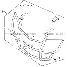 ACCESSOIRE : PARE-BUFFLE pour Hytrack All cylindrical All Years HY800