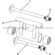 SUPPORT MOTEUR pour Hytrack All cylindrical All Years HY80XL