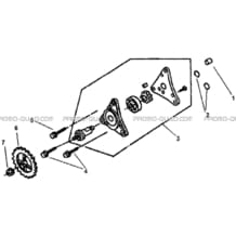 POMPE A HUILE pour Hytrack Toutes les cylindrées Toutes les années HY80XL