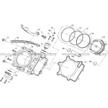 CYLINDRE pour Hytrack Toutes les cylindrées Toutes les années HY810 4x4