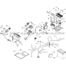 SYSTEME ELECTRIQUE pour Hytrack Toutes les cylindrées Toutes les années HY810 4x4