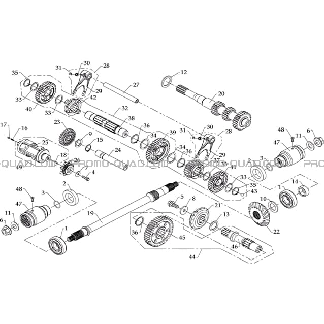 TRANSMISSION  Hytrack  All Years All cylindrical  Original parts OEMTRANSMISSION  Hytrack  All Years All cylindrical  Original parts OEM