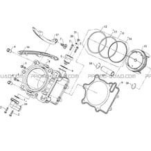 CYLINDRE pour Hytrack Toutes les cylindrées Toutes les années HY810S