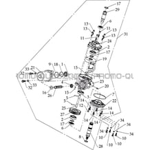 MOTEUR EPS (DIRECTION ASSISTEE) pour Hytrack Toutes les cylindrées Toutes les années HY810S