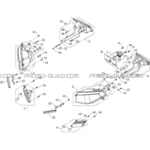 ECLAIRAGE pour Hytrack Toutes les cylindrées Toutes les années HY810S