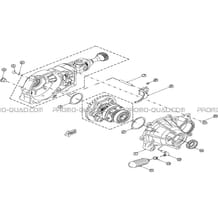 PONT AVANT DETAILLE 3 pour Hytrack Toutes les cylindrées Toutes les années HY810S