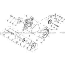 PONT AVANT DETAILLE 4 pour Hytrack Toutes les cylindrées Toutes les années HY810S