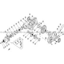 PONT ARRIERE pour Hytrack Toutes les cylindrées Toutes les années HY810S