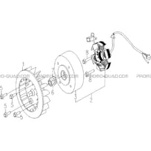 ALTERNATEUR pour Hytrack Toutes les cylindrées Toutes les années HY830