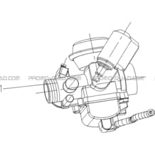 CARBURATEUR pour Hytrack All cylindrical All Years HY830