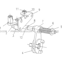 SYSTEME DE MARCHE ARRIERE pour Hytrack All cylindrical All Years HY830