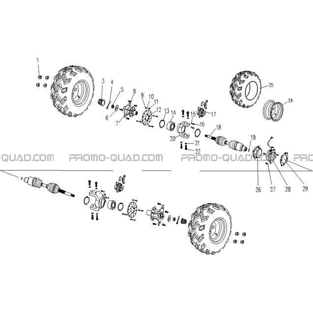 TRANSMISSION ARRIERE  Hytrack  All Years All cylindrical  Original parts OEMTRANSMISSION ARRIERE  Hytrack  All Years All cylindrical  Original parts OEM
