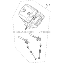 CULASSE pour Hytrack Toutes les cylindrées Toutes les années HY850S