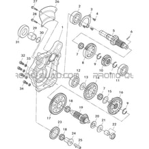 TRANSMISSION BOITE DE VITESSES pour Hytrack Toutes les cylindrées Toutes les années HY850S