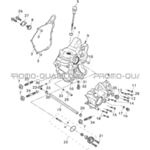 BOITE DE VITESSES pour Hytrack Toutes les cylindrées Toutes les années HY850S