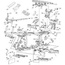 CHASSIS pour Hytrack Toutes les cylindrées Toutes les années HY850S