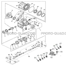 PONT ARRIERE pour Hytrack Toutes les cylindrées Toutes les années HY850S