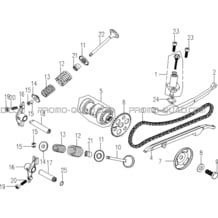 SOUPAPES   TENDEUR DE CHAINE pour Hytrack Toutes les cylindrées Toutes les années HY860