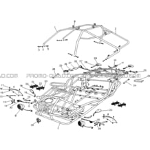 CHASSIS pour Hytrack Toutes les cylindrées Toutes les années HY860