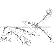 TRINGLERIE DE DIRECTION pour Hytrack Toutes les cylindrées Toutes les années HY860
