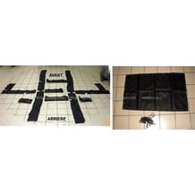 TISSUS   DECORATION pour Hytrack Toutes les cylindrées Toutes les années HY860