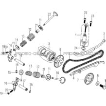 SOUPAPES   TENDEUR DE CHAINE pour Hytrack Toutes les cylindrées Toutes les années HY890