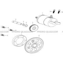 DEMARREUR pour Hytrack All cylindrical All Years HY890 n serie x0188 a x0430