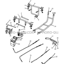 BARRES DE PROTECTION pour Hytrack All cylindrical All Years HY890 n serie x0188 a x0430