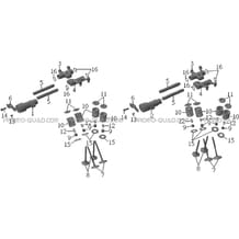 ARBRE A CAMES   SOUPAPES pour Hytrack All cylindrical All Years HY910IS