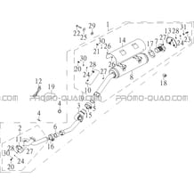 ENSEMBLE ECHAPPEMENT pour Hytrack Toutes les cylindrées Toutes les années HY910IS